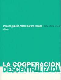 La cooperación descentralizada, de Guedán Menéndez | portada del libro