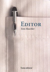 Editor, de Maschler | portada del libro