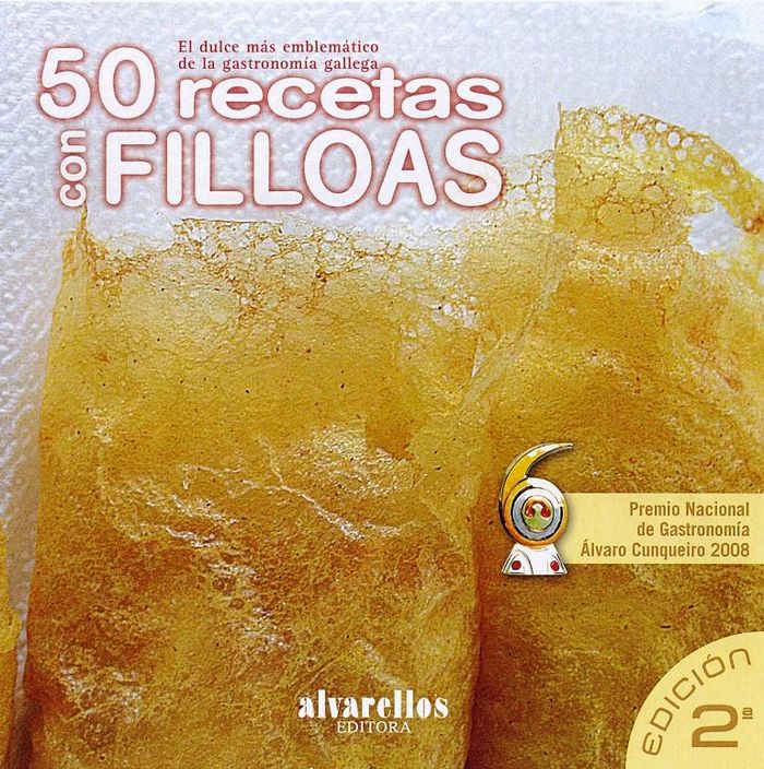 50 RECETAS CON FILLOAS, de Varios autores | portada del libro