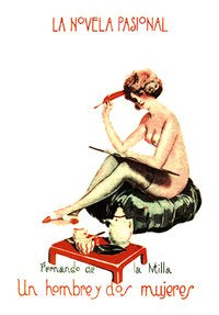 Un hombre y dos mujeres, de Milla | portada del libro