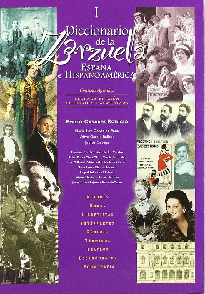 Diccionario de la Zarzuela. España e Hispanoamérica, de Varios autores | portada del libro