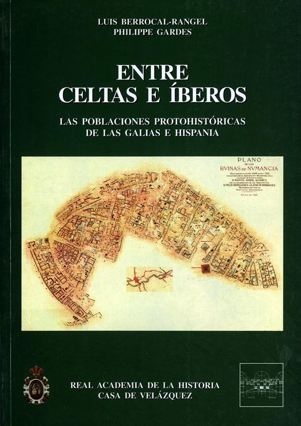 ENTRE CELTAS E IBEROS, de BERROCAL-RANGEL | portada del libro