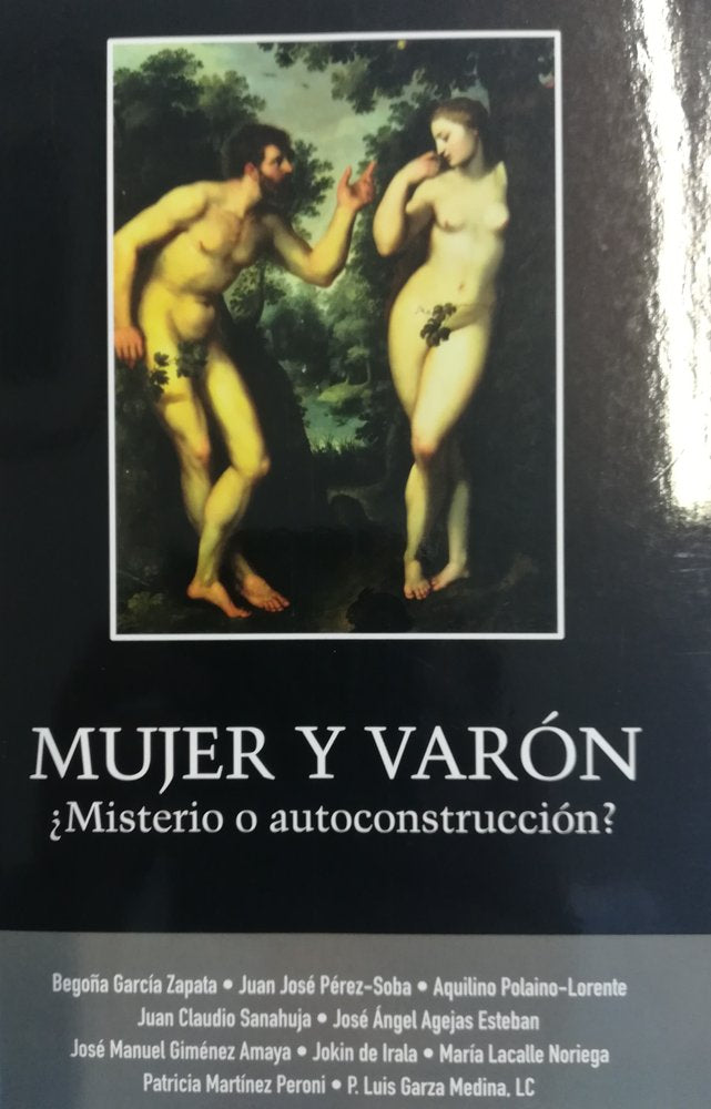 Mujer y varón: ¿misterio o autoconstrucción?, de María, Lacalle Noriega | portada del libro