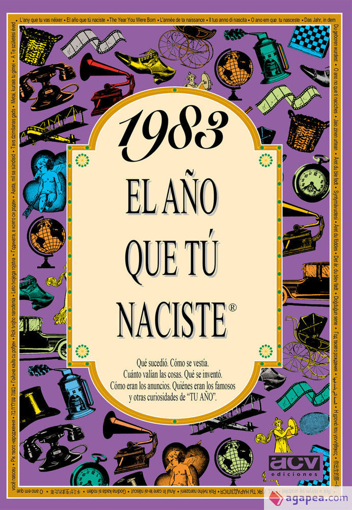 1983 El año que tú naciste, de Collado Bascompte, Rosa | portada del libro