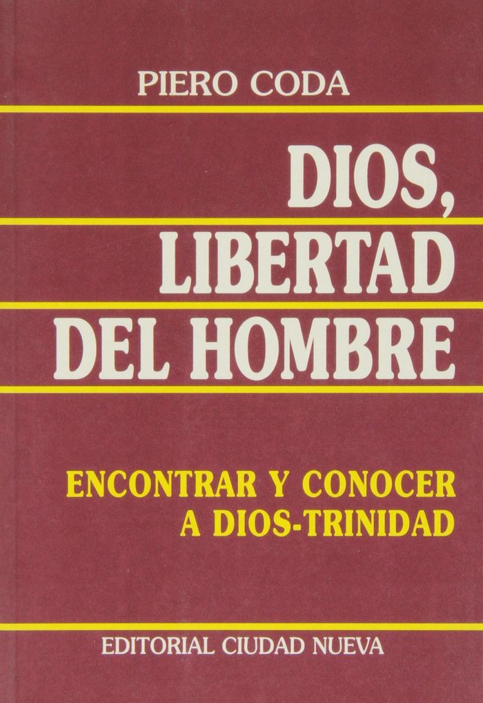 Dios, libertad del hombre, de Coda, Piero | portada del libro