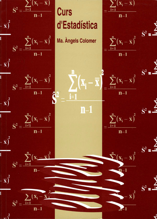CURS D'ESTADISTICA, de COLOMER CUGAT | portada del libro