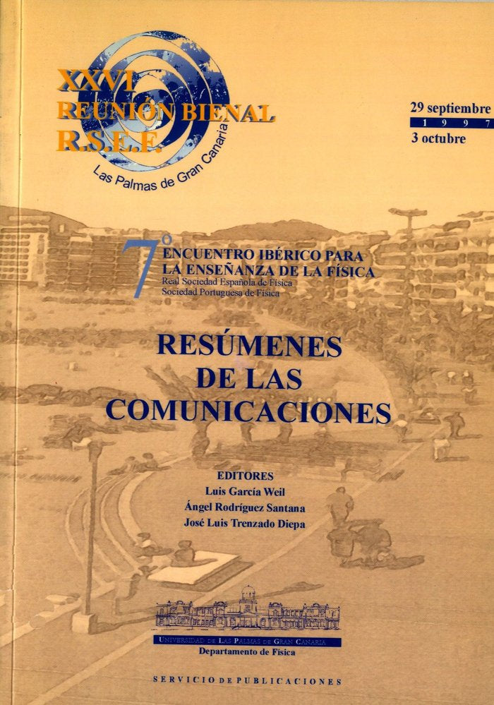 7º Encuentro ibérico para la enseñanza de la fí¡sica, de Garcí¡a Weil | portada del libro