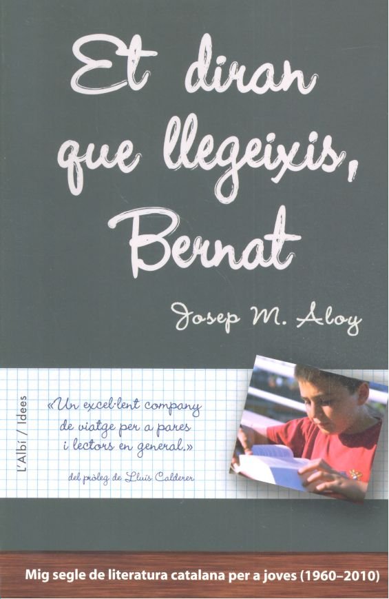 ET DIRAN QUE LLEGEIXIS, BERNAT, de ALOY I BOSCH, JOSEP MARIA | portada del libro