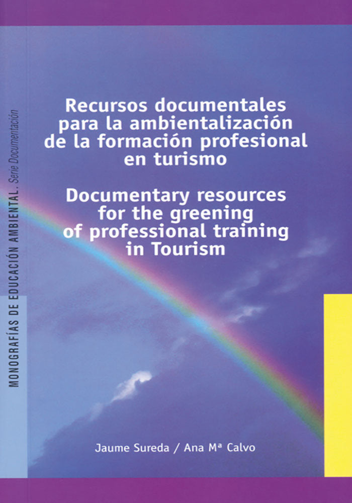 Recursos documentales para la ambientalización de la formación profesional en turismo, de Sureda Negre, Jaume | portada del l