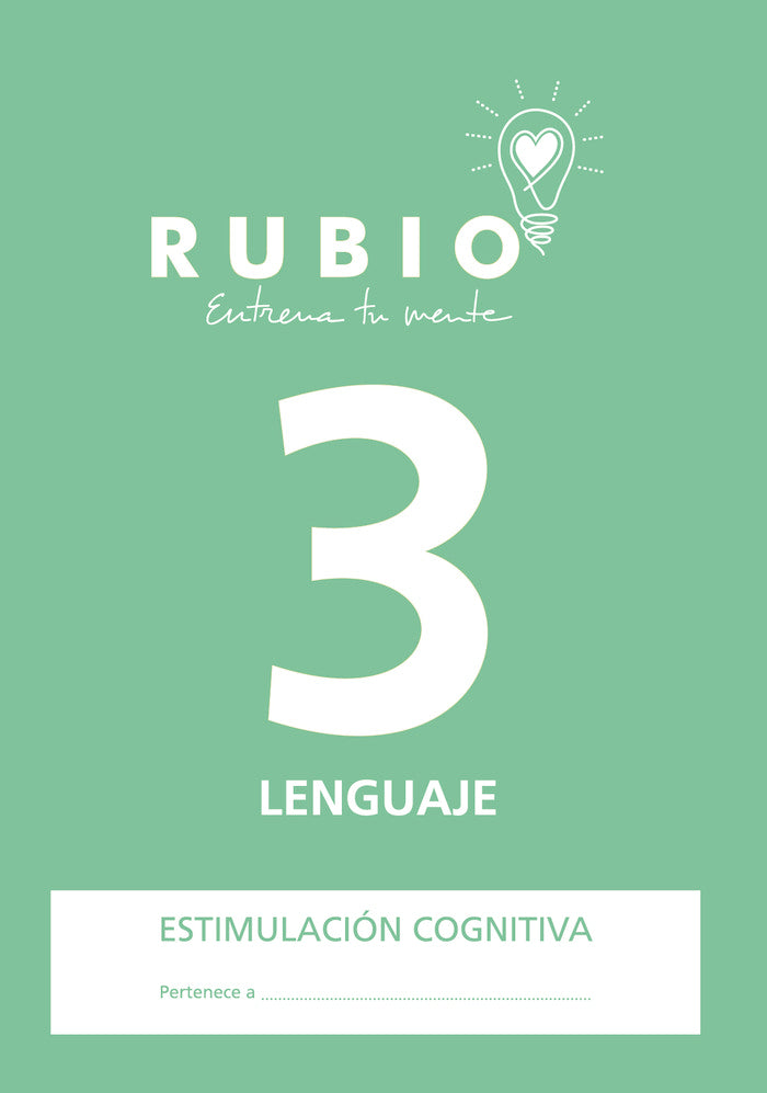 Estimulación cognitiva: lenguaje 3, de Pedrosa Casado, Beatriz | portada del libro