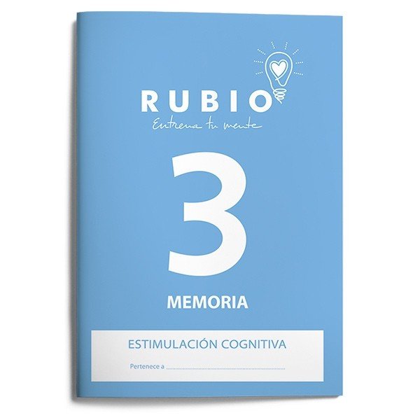 Estimulación cognitiva: memoria 3, de Pedrosa Casado, Beatriz | portada del libro