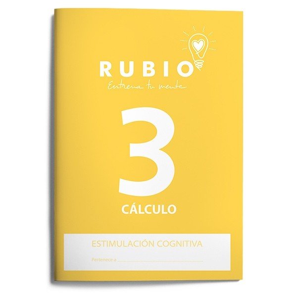 Estimulación cognitiva: cálculo 3, de Pedrosa Casado, Beatriz | portada del libro