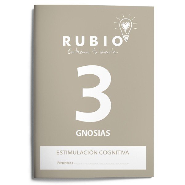 Estimulación cognitiva: gnosias 3, de Pedrosa Casado, Beatriz | portada del libro