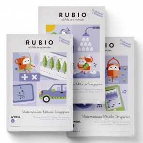 MATEMATICAS METODO SINGAPUR 4.º PRIMARIA RUBIO, de COSME SANCHEZ, ANDRES | portada del libro