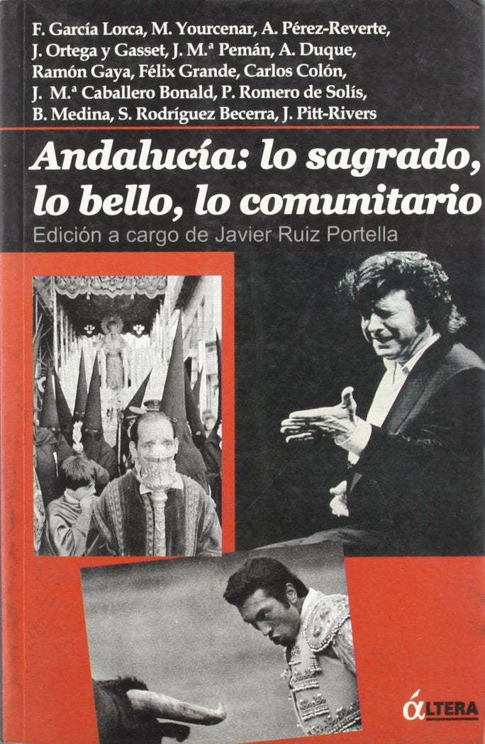 ANDALUCIA: LO SAGRADO, LO BELLO, LO COMUNITARIO | portada del libro