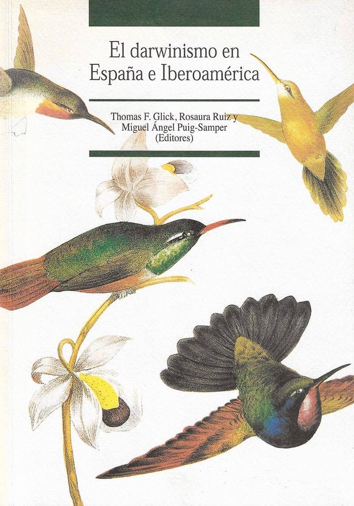 El Darwinismo en España e Iberoamérica, de Glick, Thomas F. | portada del libro
