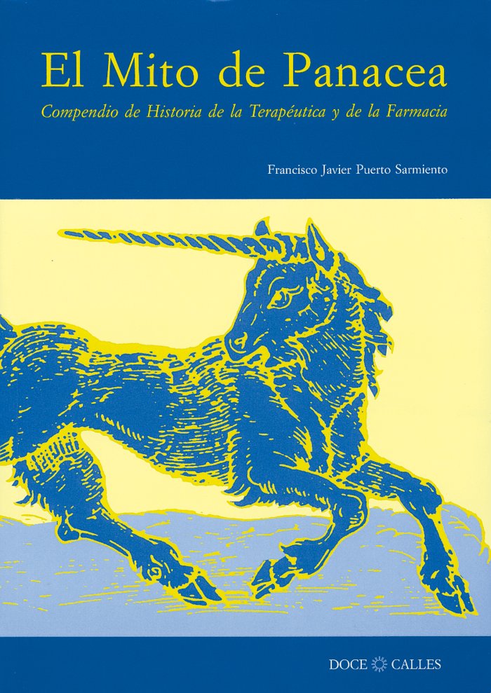 El Mito de Panacea. Compendio de Historia de la Terapéutica y de la Farmacia, de PUERTO SARMIENTO | portada del libro
