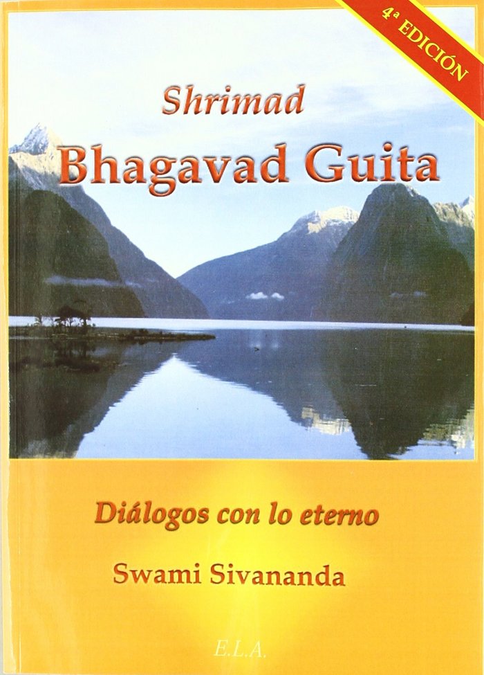BAGHAVAD GITA, de SIVANANDA | portada del libro