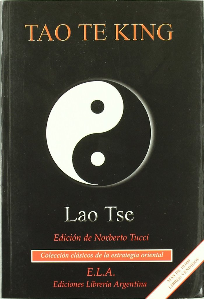 TAO TE KING, de LAO, SHE | portada del libro
