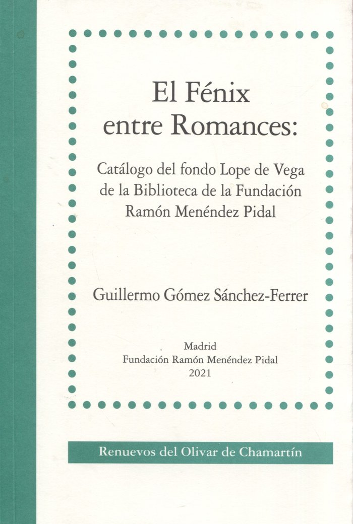 EL FENIX ENTRE ROMANCES, de VV.AA. | portada del libro