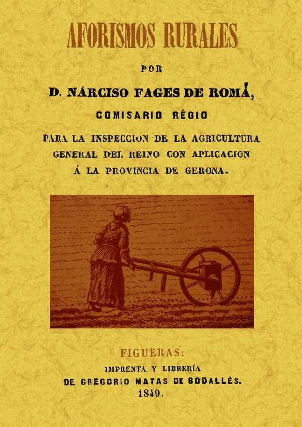 Aforismos rurales, de Fages de Roma, Narciso | portada del libro