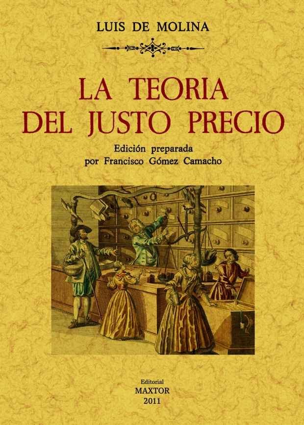 La teoría del justo precio, de de Molina, Luis | portada del libro