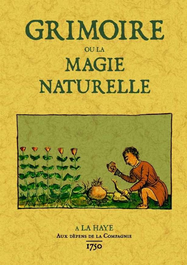Grimoire ou la magie naturelle, de Anónimo | portada del libro