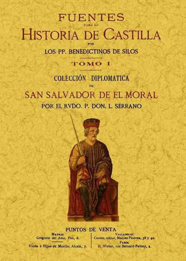 Fuentes para historia de Castilla (3 tomos), de Serrano, Luciano | portada del libro