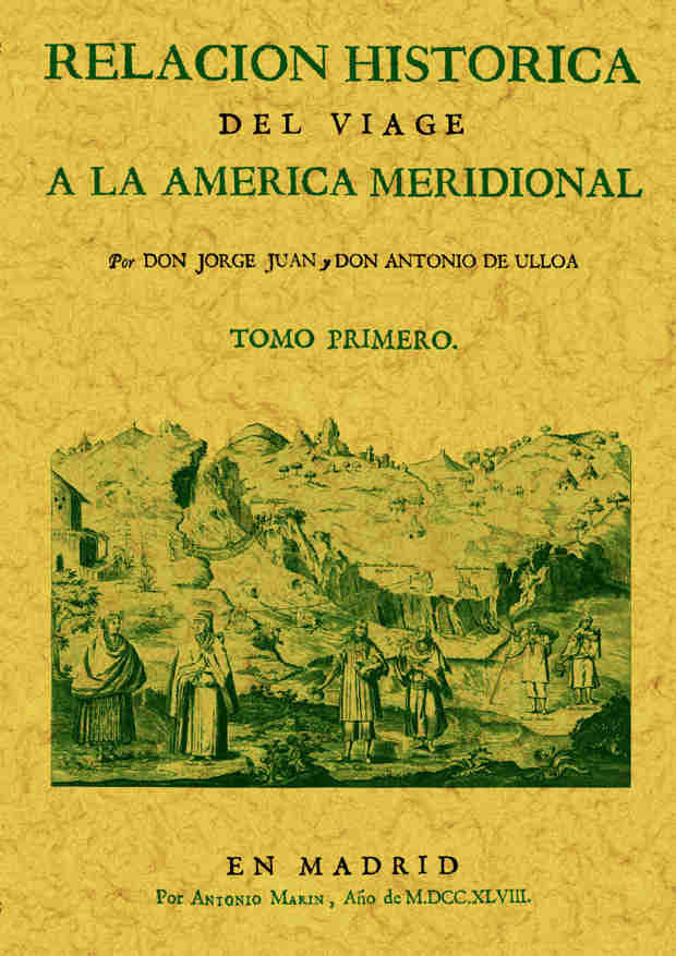 Relación histórica del viage a la América Meridional (Tomo 1), de Juan, Jorge | portada del libro