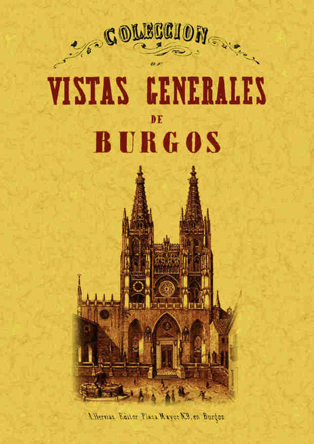 Colección de vistas generales de Burgos | portada del libro