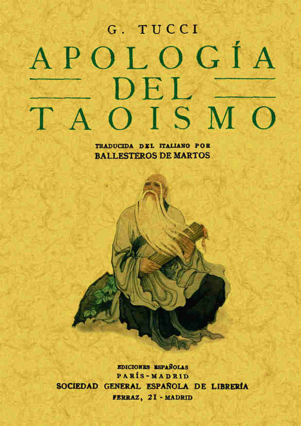 Apología del Taoísmo, de Tucci, G. | portada del libro