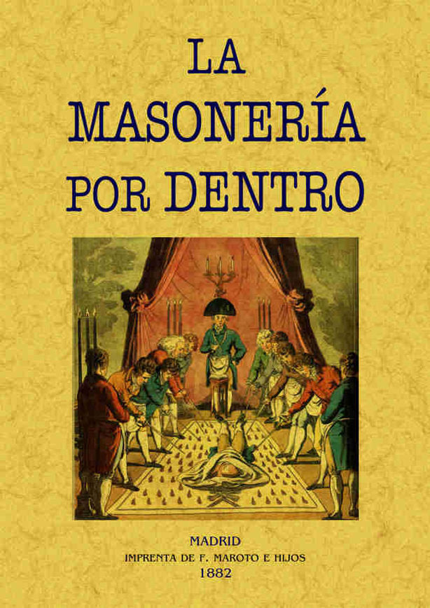 La masonería por dentro | portada del libro