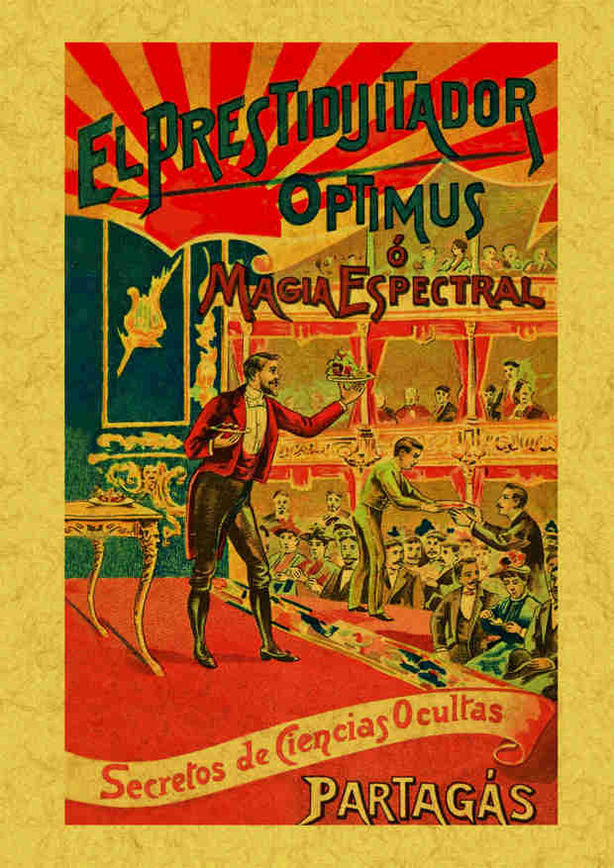 El prestidigitador optimus o magia espectral, de Partagas Jaquet, Joaquin | portada del libro