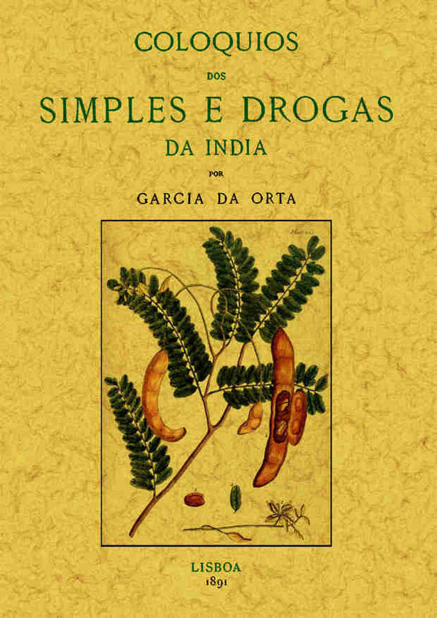 Colóquios dos simples e drogas da Índia, de Orta, Gardia da | portada del libro