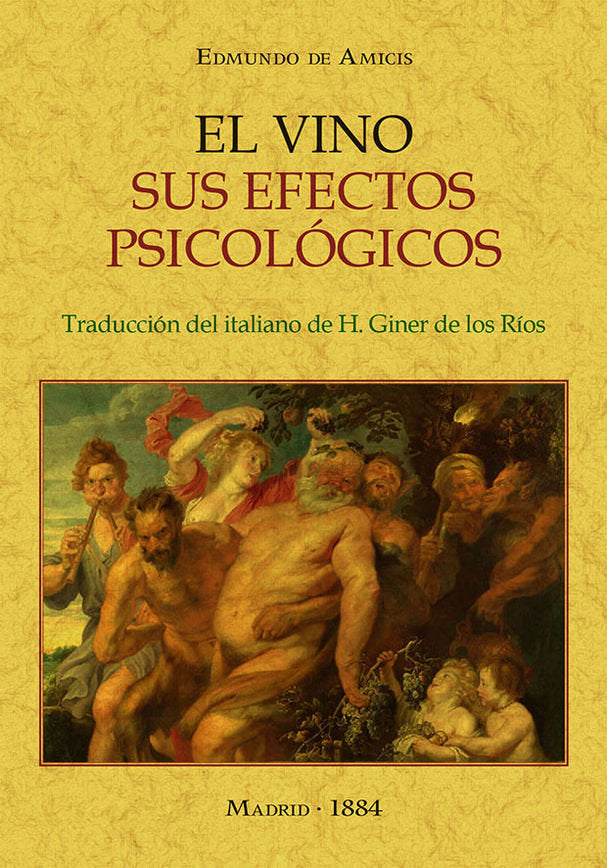 El vino, de Amicis, Edmundo de | portada del libro