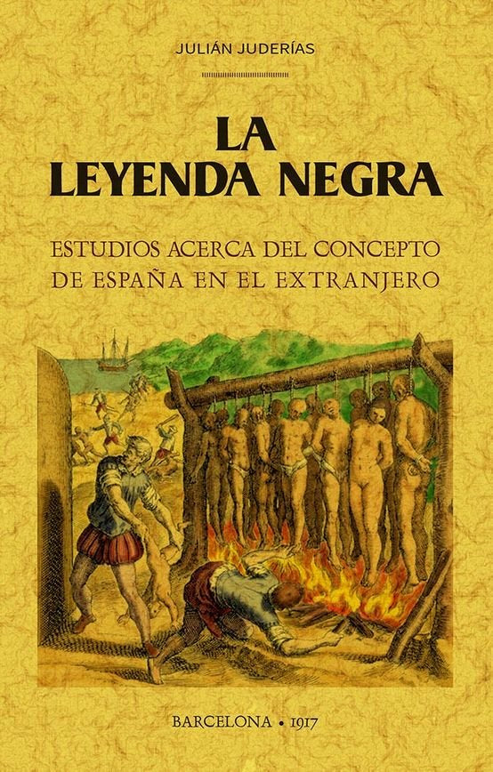 La leyenda negra, de Juderías, Julián | portada del libro