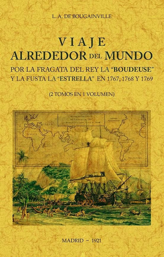 Viaje alrededor del mundo por la fragata del rey la "boudeuse" y la fusta la "Estrella" en 1767, 176, de DE BOUGAINVILLE, LOU
