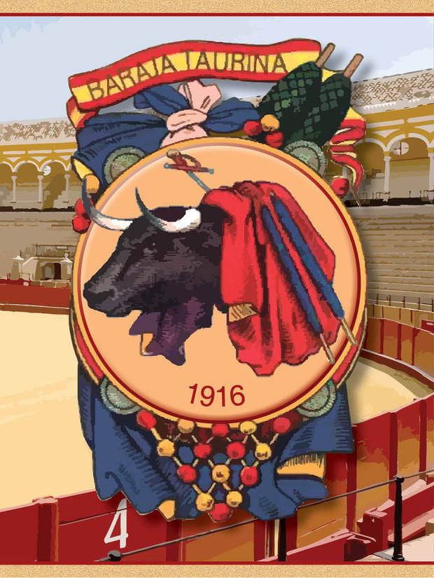 BARAJA TAURINA 1916 EDICION ESPECIAL | portada del libro