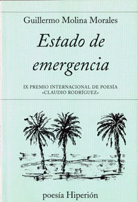 Estado de emergencia, de Molina Morales | portada del libro