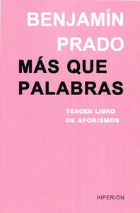 Más que palabras, de Prado Casas | portada del libro