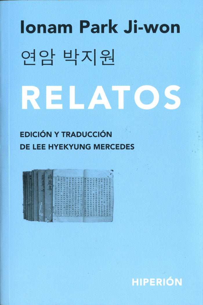 Relatos, de Park Ji-won, Ionam | portada del libro