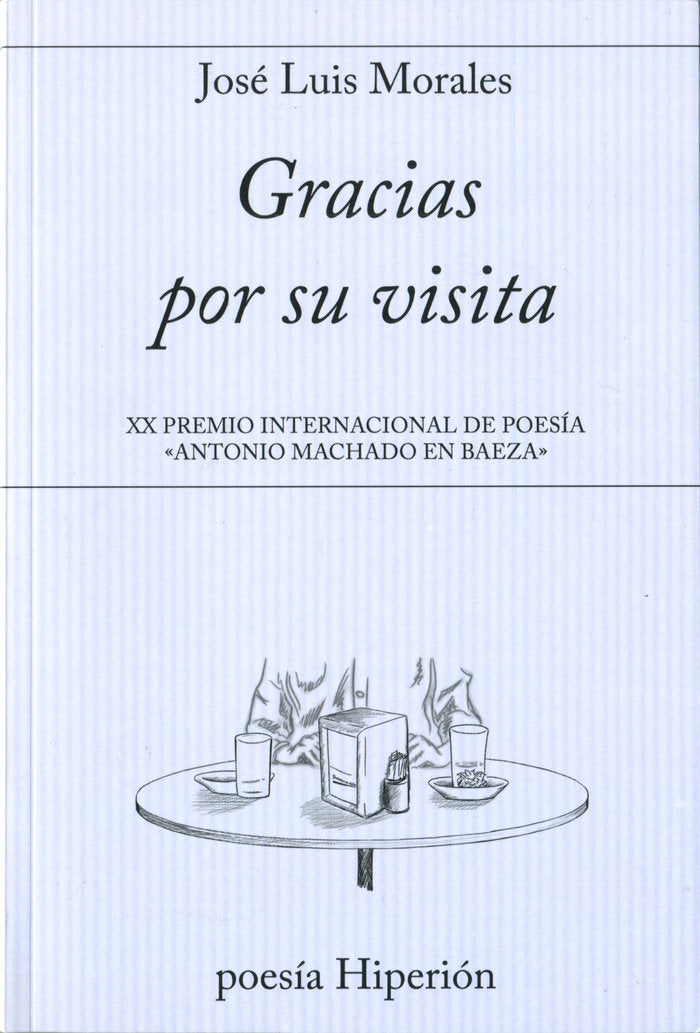 GRACIAS POR SU VISITA, de Morales | portada del libro