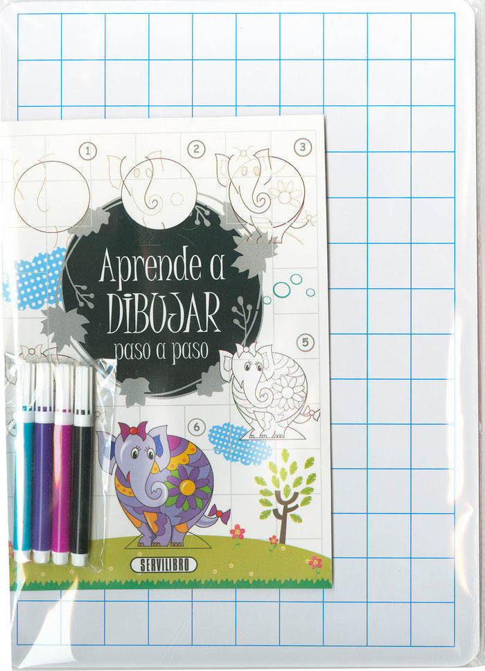 Aprende a dibujar paso a paso | portada del libro