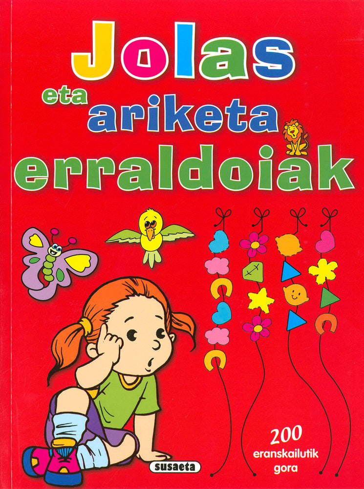 JOLAS ETA ARIKETA ERRALDOIAK (1 TITULU), de SUSAETA, TALDEAK | portada del libro