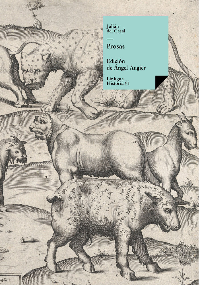 Prosas, de del Casal, Julián | portada del libro