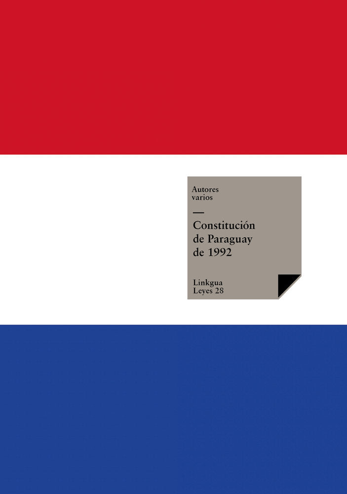 Constitución de Paraguay de 1992, de Varios, Autores | portada del libro