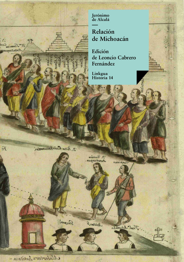 Relación de Michoacán, de de Alcalá, Jerónimo | portada del libro