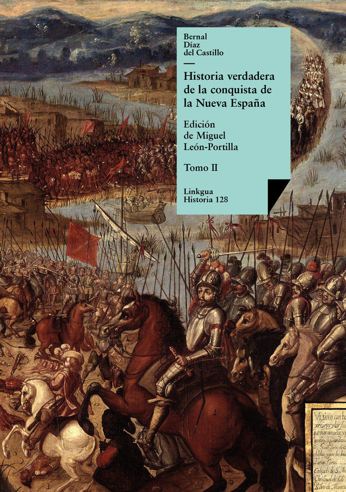 Historia verdadera de la conquista de la Nueva España, de Díaz del Castillo, Bernal | portada del libro
