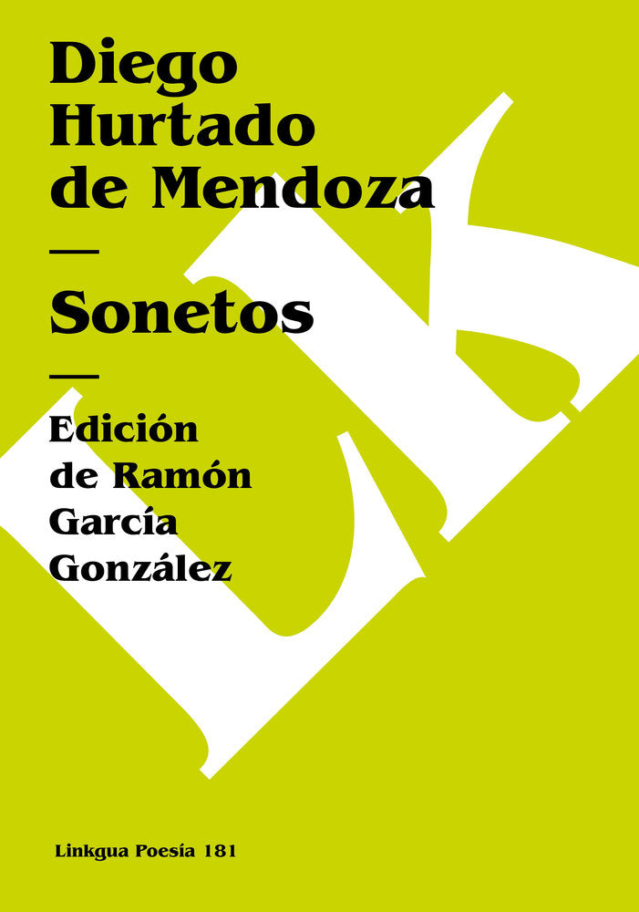 SONETOS, de Hurtado de Mendoza, Diego | portada del libro