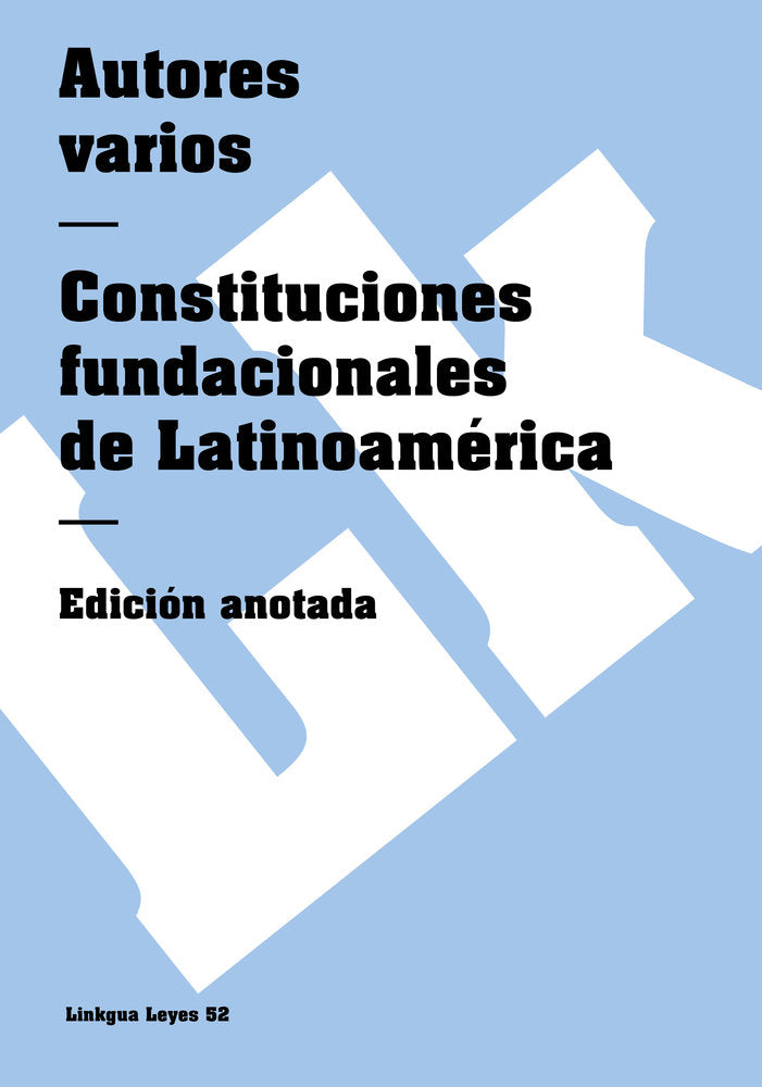 PRIMERAS CONSTITUCIONES LATINOAMERICANAS, de Varios, Autores | portada del libro